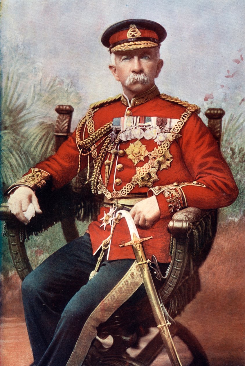 Sir Henry Evelyn Wood, anglický polní maršál a příjemce Viktoriina kříže, 1902. od Mayall