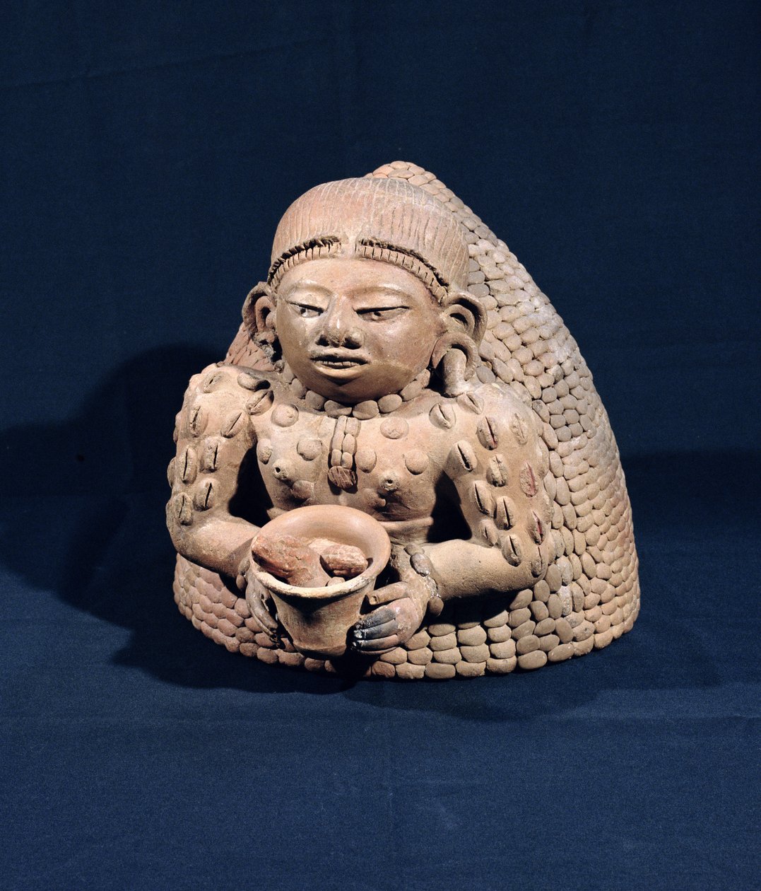 Antropomorfní váza z Petenu, Guatemala (keramika) od Mayan