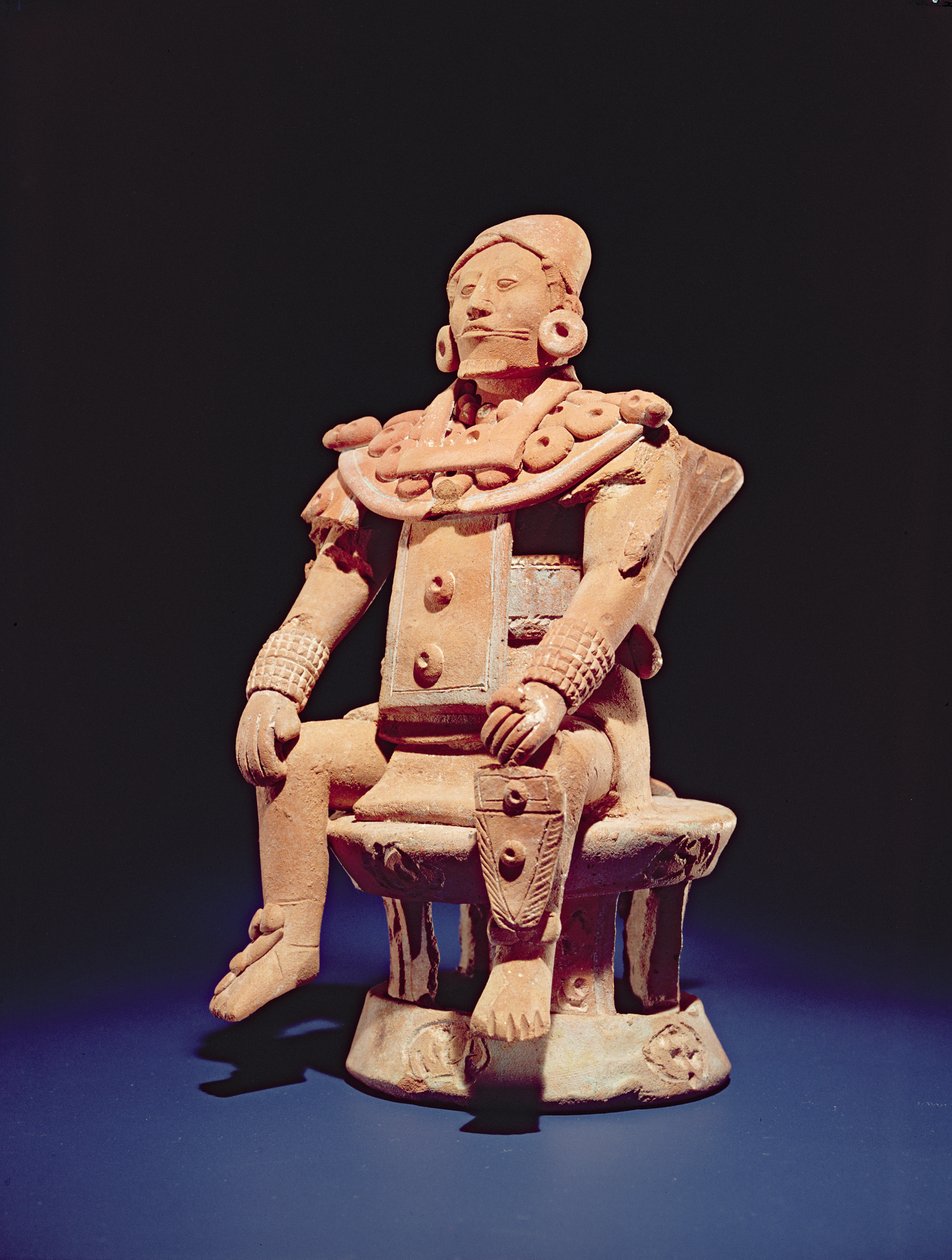 Figurka válečníka v plném regálu, z Isle of Jaina (hliněné zboží) od Mayan