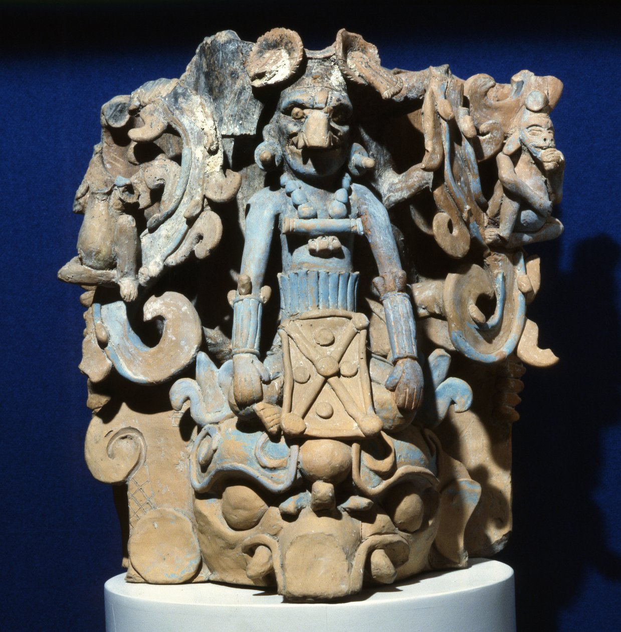 Pohřební urna z Tapijulapa, Tabasco (terakota) od Mayan