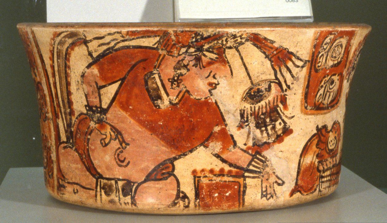 Pohřební nádoba (keramická) od Mayan