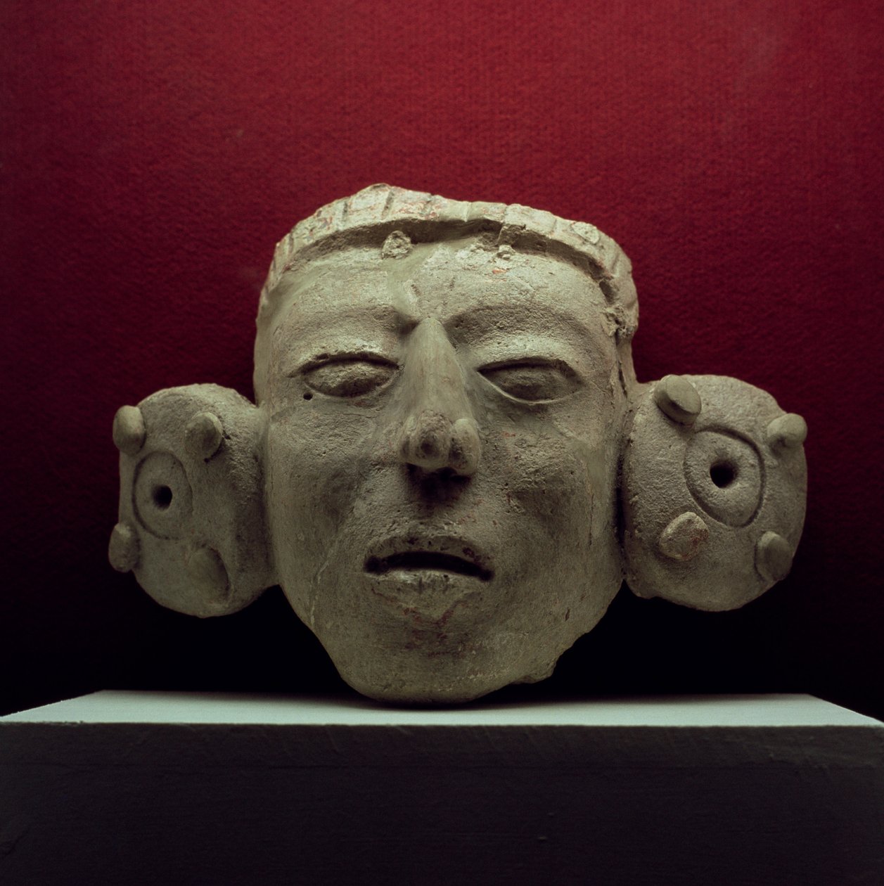 Maska, 500-900 AD (sádra) od Mayan