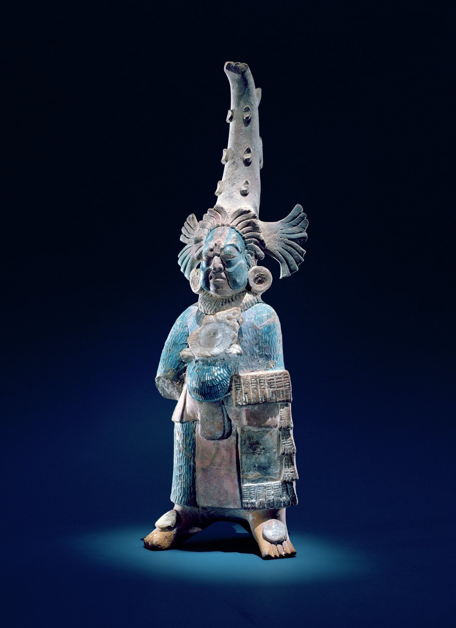 Kněz ve slavnostním rouchu, Isle of Jaina (hlína a barva) od Mayan