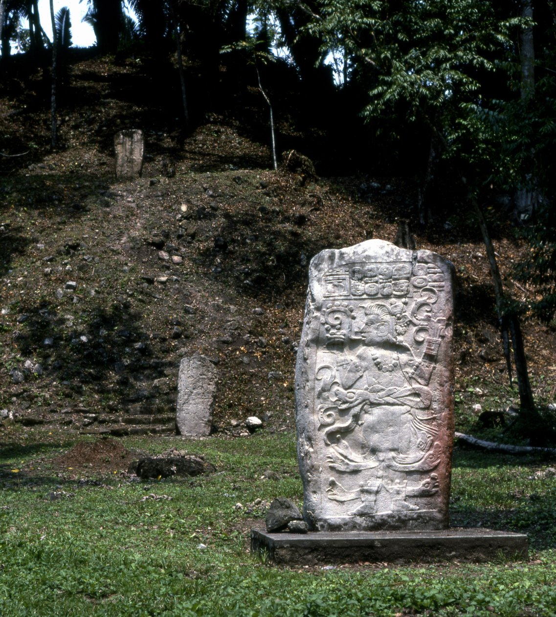 Seibal, Stela 13, Ultimate Classic Period, 849 našeho letopočtu od Mayan