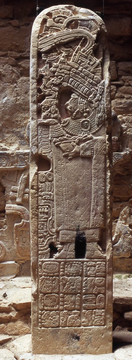 Stela 35 od Mayan
