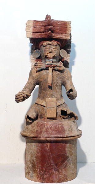 Kadidlo, z Copan, Honduras, Střední Amerika, pozdní klasické období (600-900 nl) (terakota) od Mayan Mayan