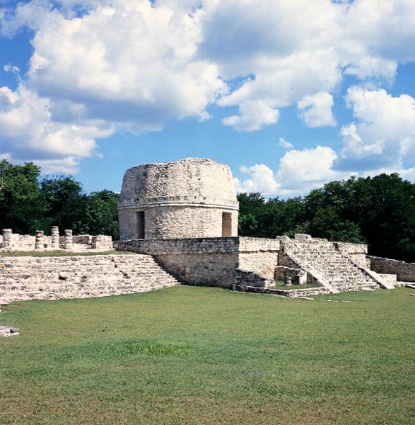 Observatoř, pozdní post klasického období (1200–1500 n. l.) od Mayan Mayan