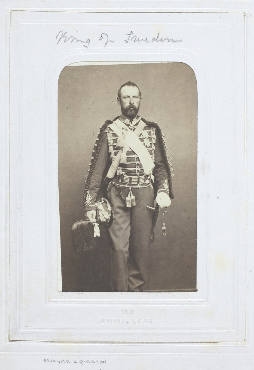 Švédský král, 1860-69. od Mayer and Pierson