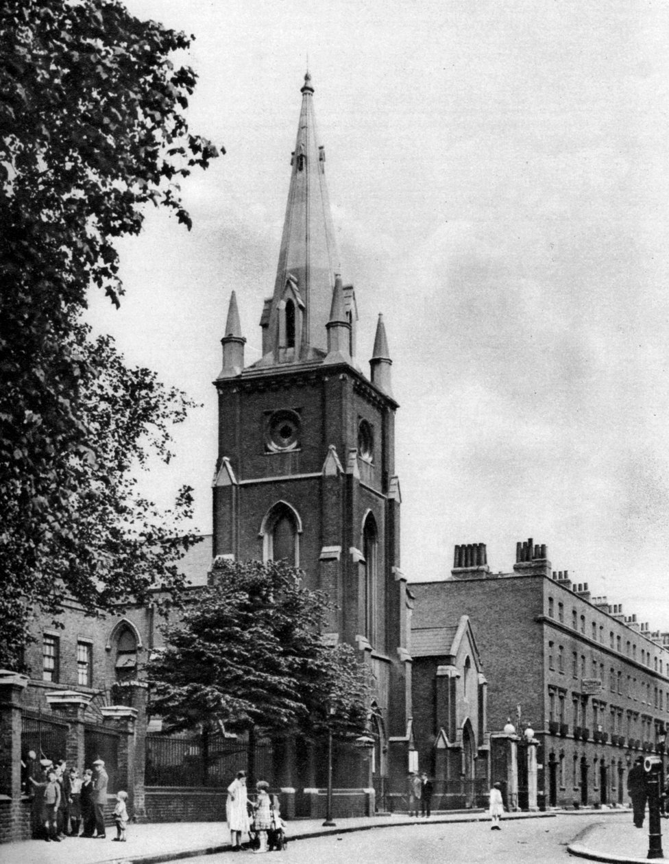 Bunhill Row, Londýn, 1926-1927. od McLeish