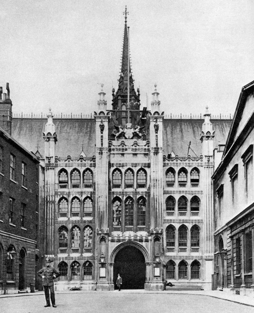 Gateway of the Guildhall, Londýn, 1926-1927. od McLeish