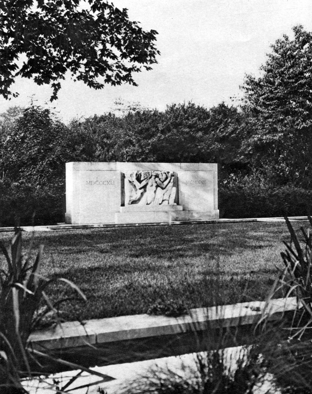 Hyde Park Bird Sanctuary a Hudson Memorial, Londýn, 1926-1927 od McLeish