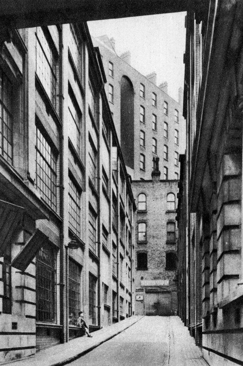Newcastle Street, Londýn, 1926-1927. od McLeish