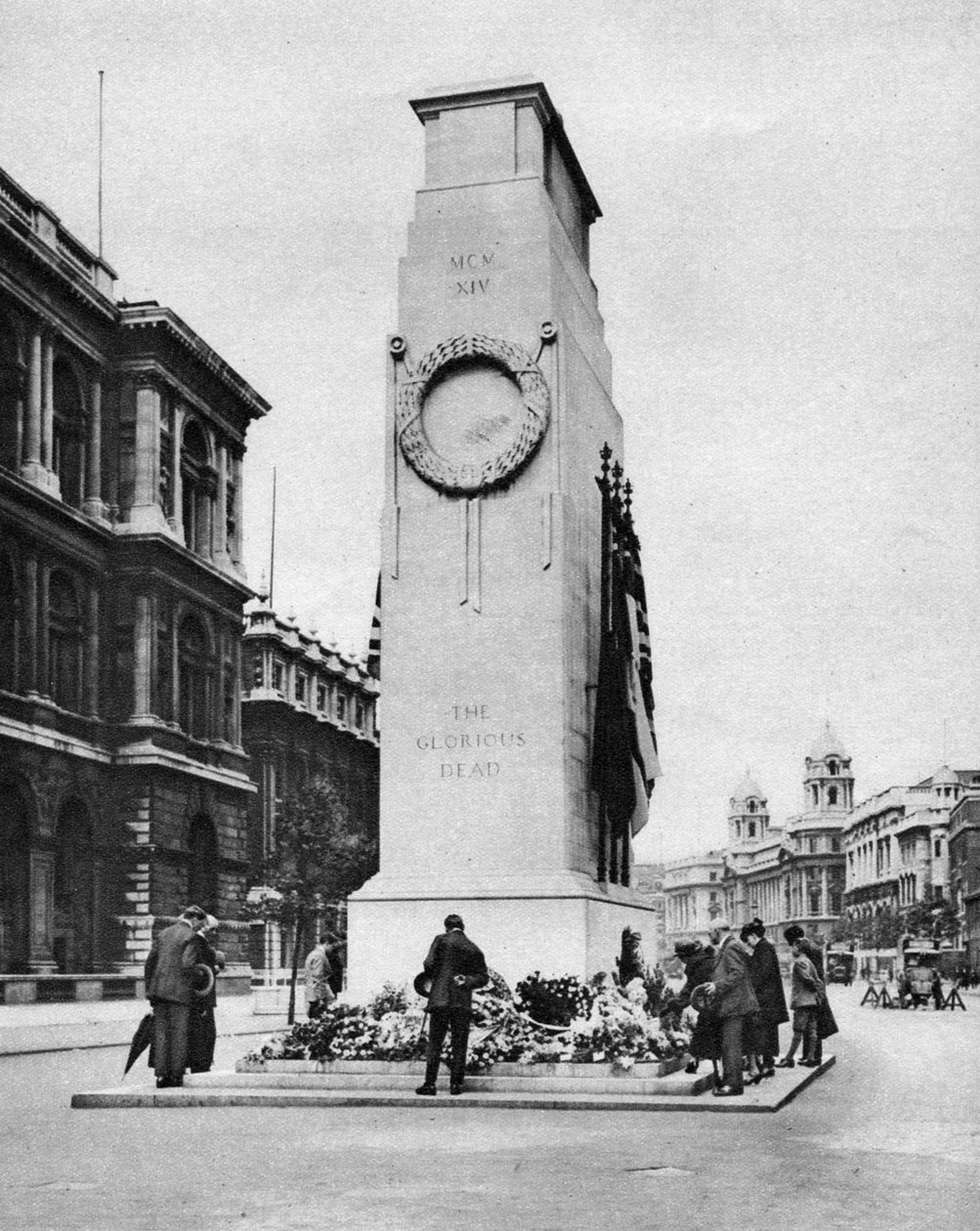 Cenotaph, Whitehall, Londýn, 1926-1927 od McLeish