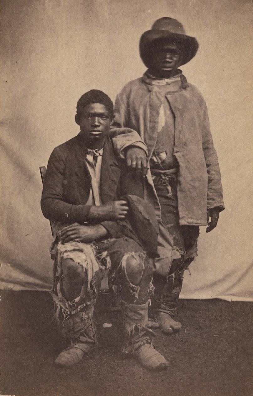 Naši skauti a průvodci v roce 1863 v Baton Rouge, Louisiana, 1863. od McPherson and Oliver.