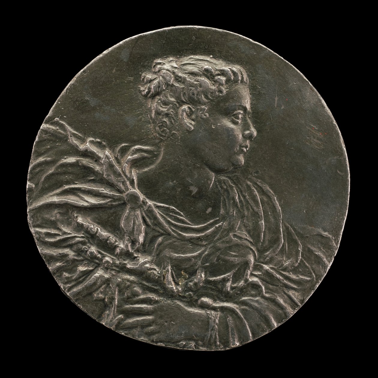 Mladá žena z Benátek v róbě a plášti, c. 1563. od Medallist A.A.