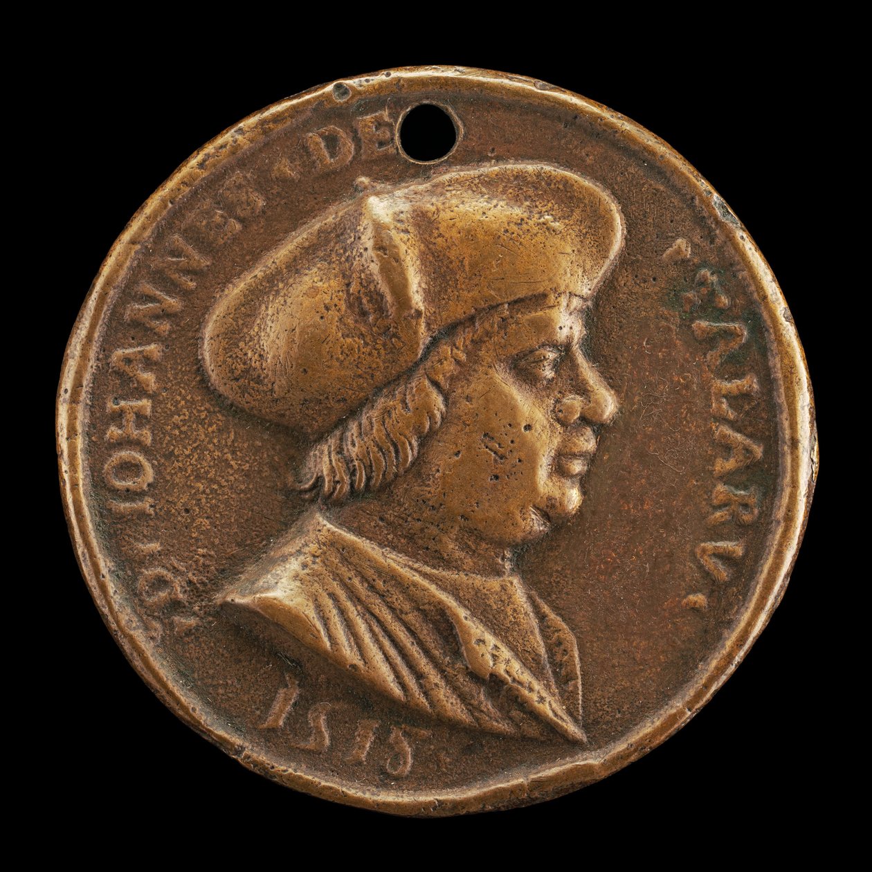 Jean de Talaru, zemřel 1550, kanovník Fourvière 1517, 1518. od Medallist of 1518