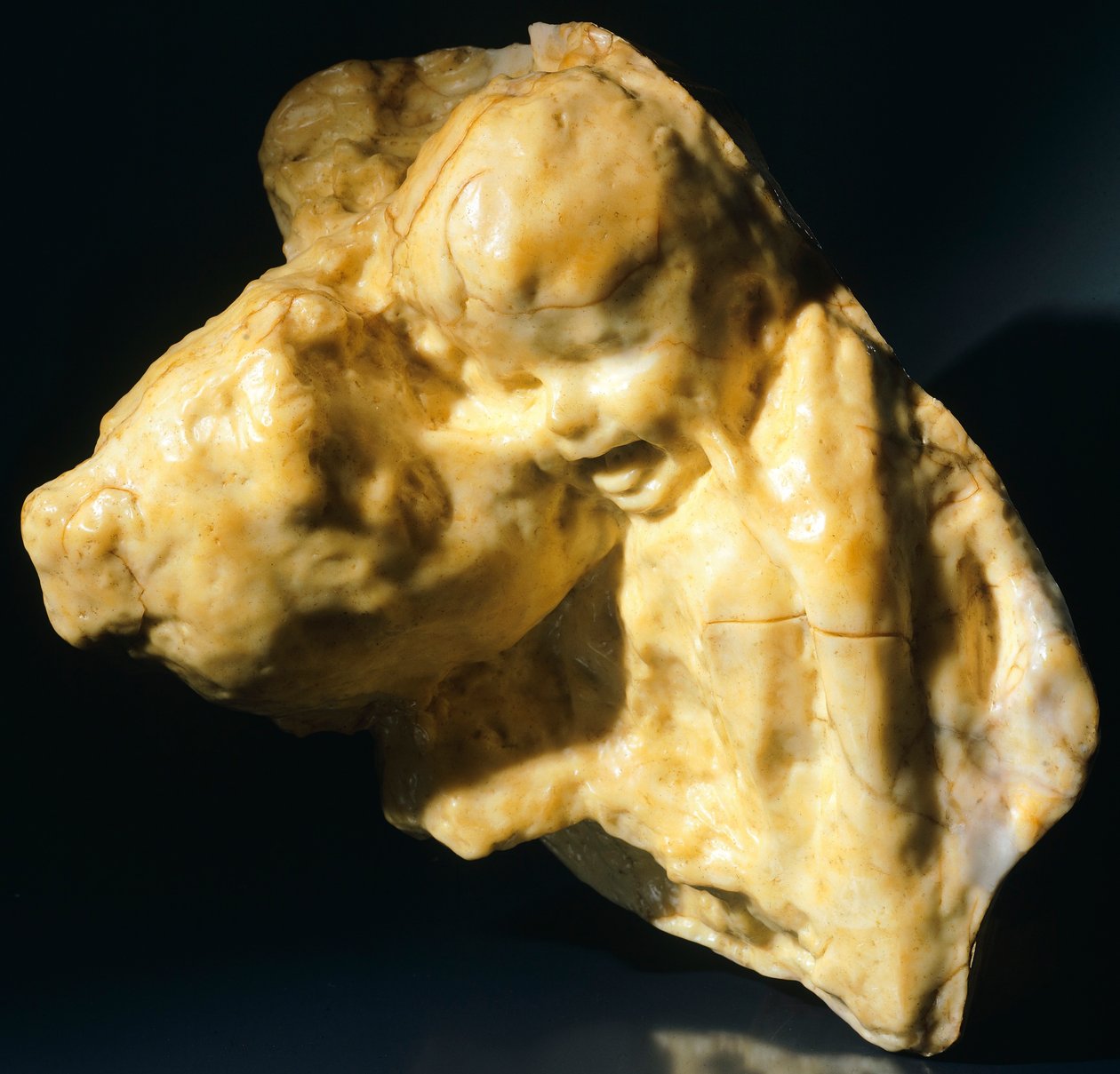 Mateřství, zlatý věk, Medardo Rosso (1858-1928). od Medardo Rosso