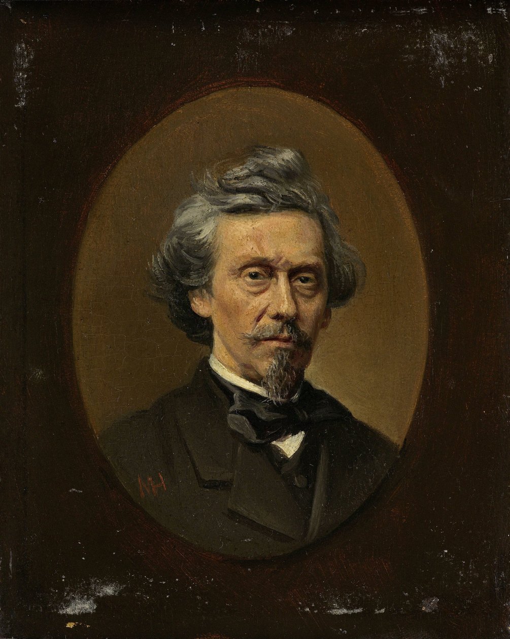 Petrus Franciscus Greive (1811-72), malíř od Meijer Isaäc de Haan