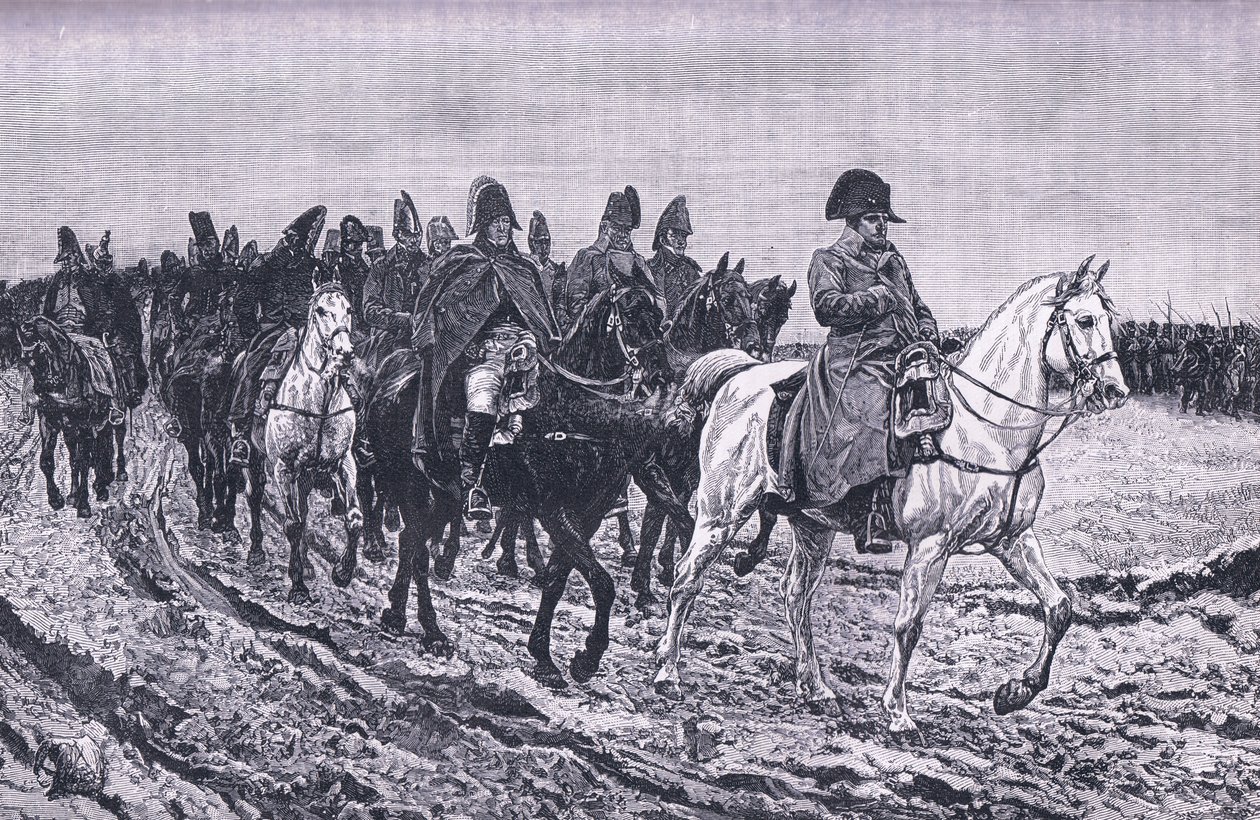 Ústup z Moskvy AD 1812 od Meissonier