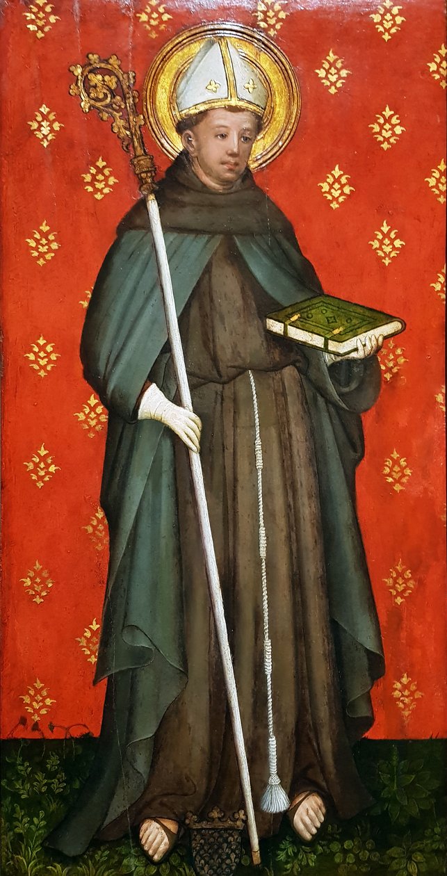 Svatý Ludvík z Toulouse od Meister von St. Laurenz
