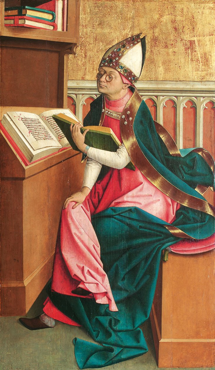 Svatý Augustin od Meister von Großgmain