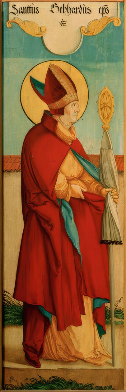 Svatý Gebhard od Meister von Messkirch