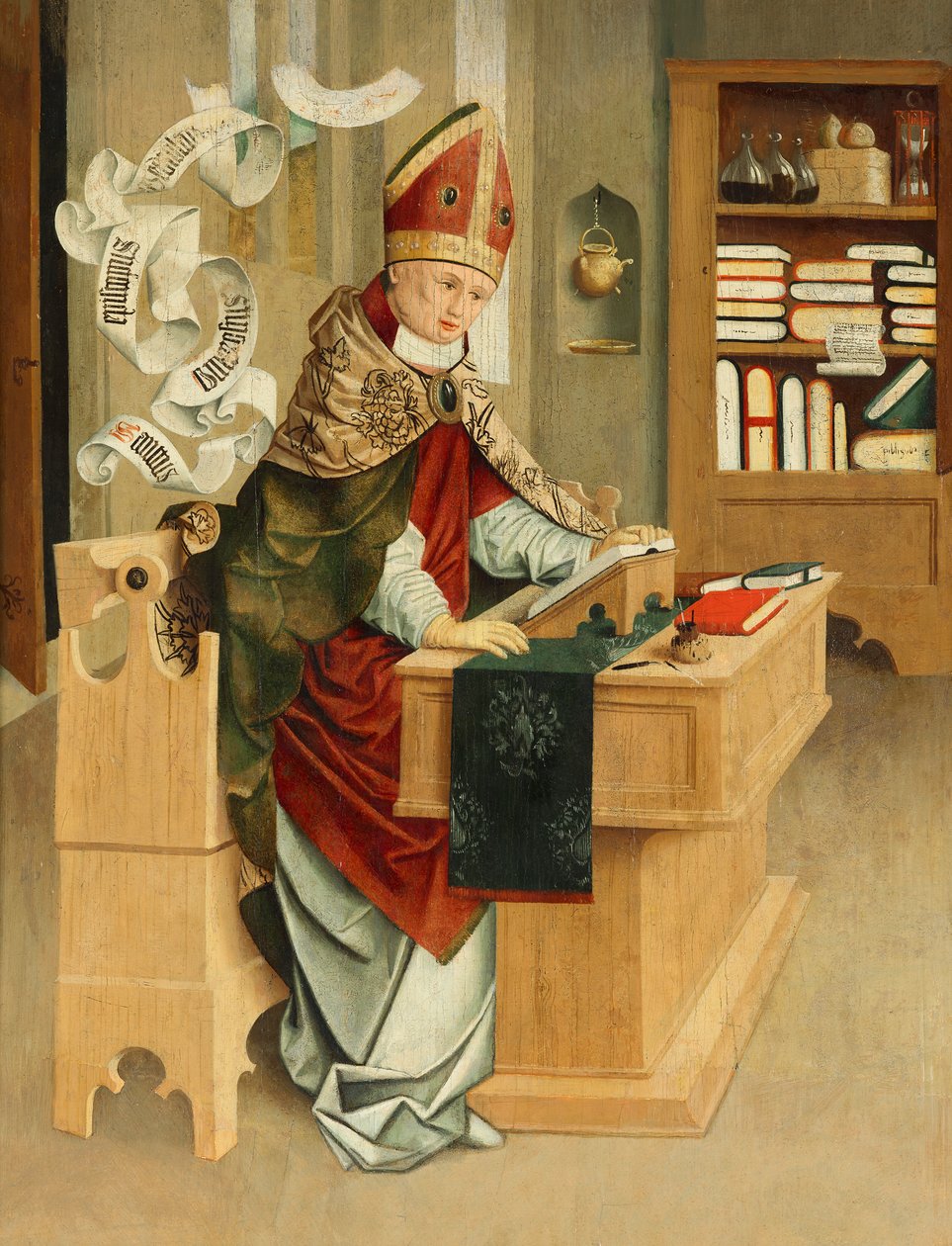 Svatý Ambrož od Meister von Mondsee