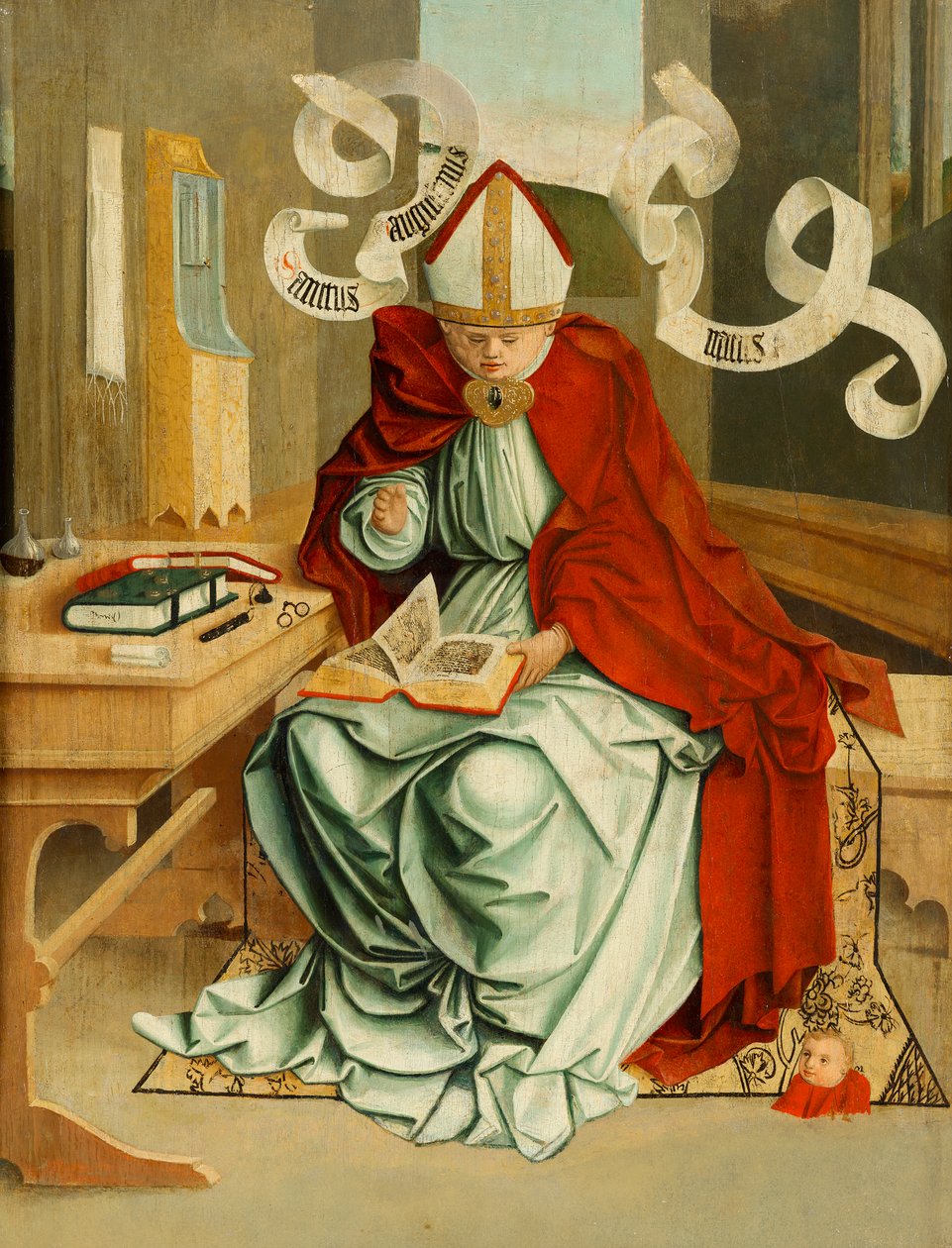 Svatý Augustin od Meister von Mondsee