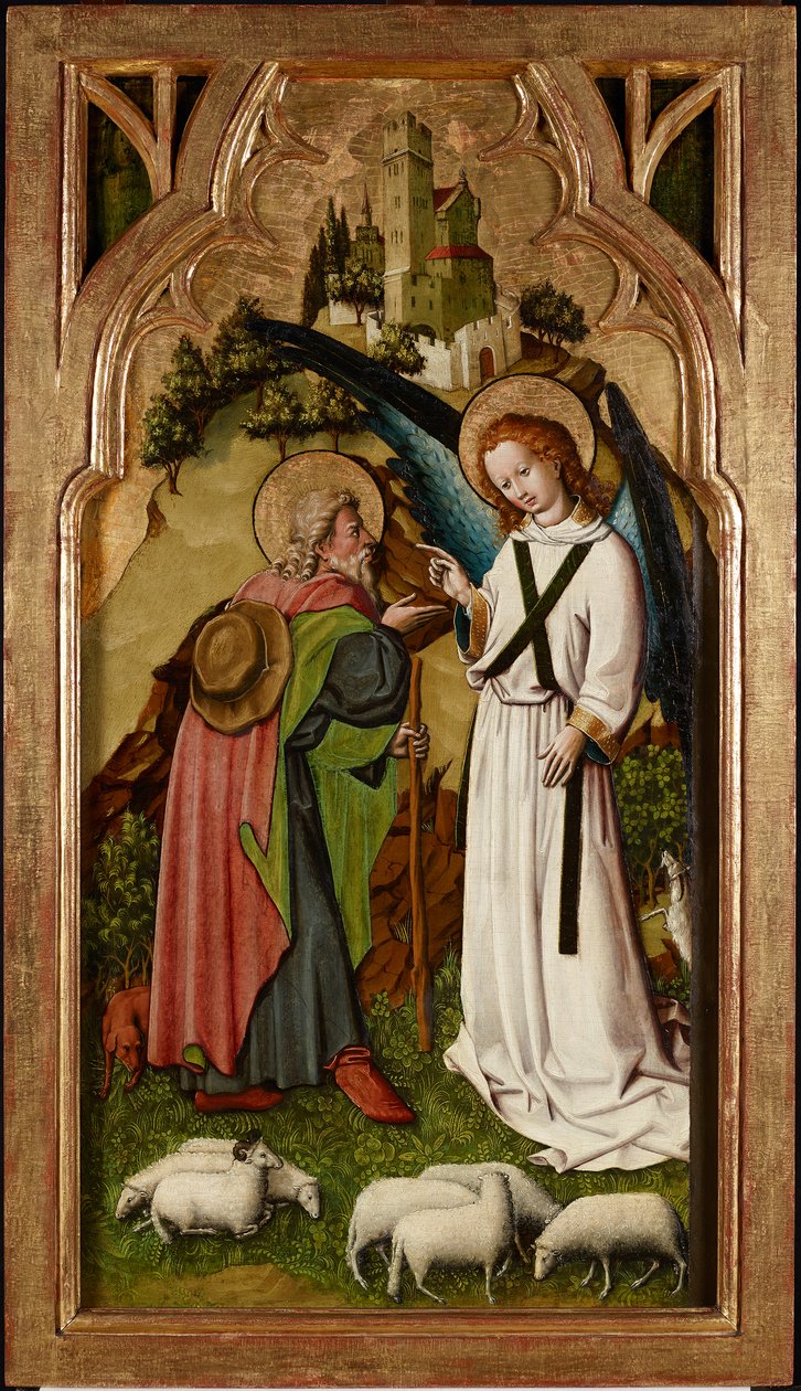 Poselství anděla Joachimovi od Meister von Schloss Lichtenstein
