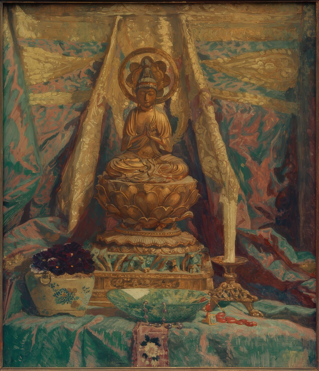 Buddha zátiší od Melchior Lechter