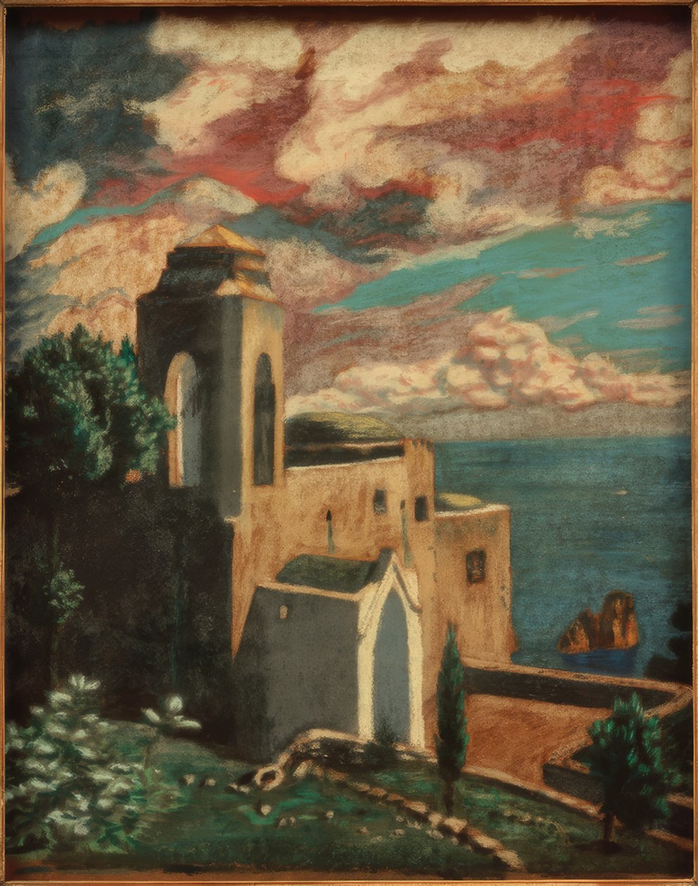 Capri (Ermitage na Anacapri) od Melchior Lechter