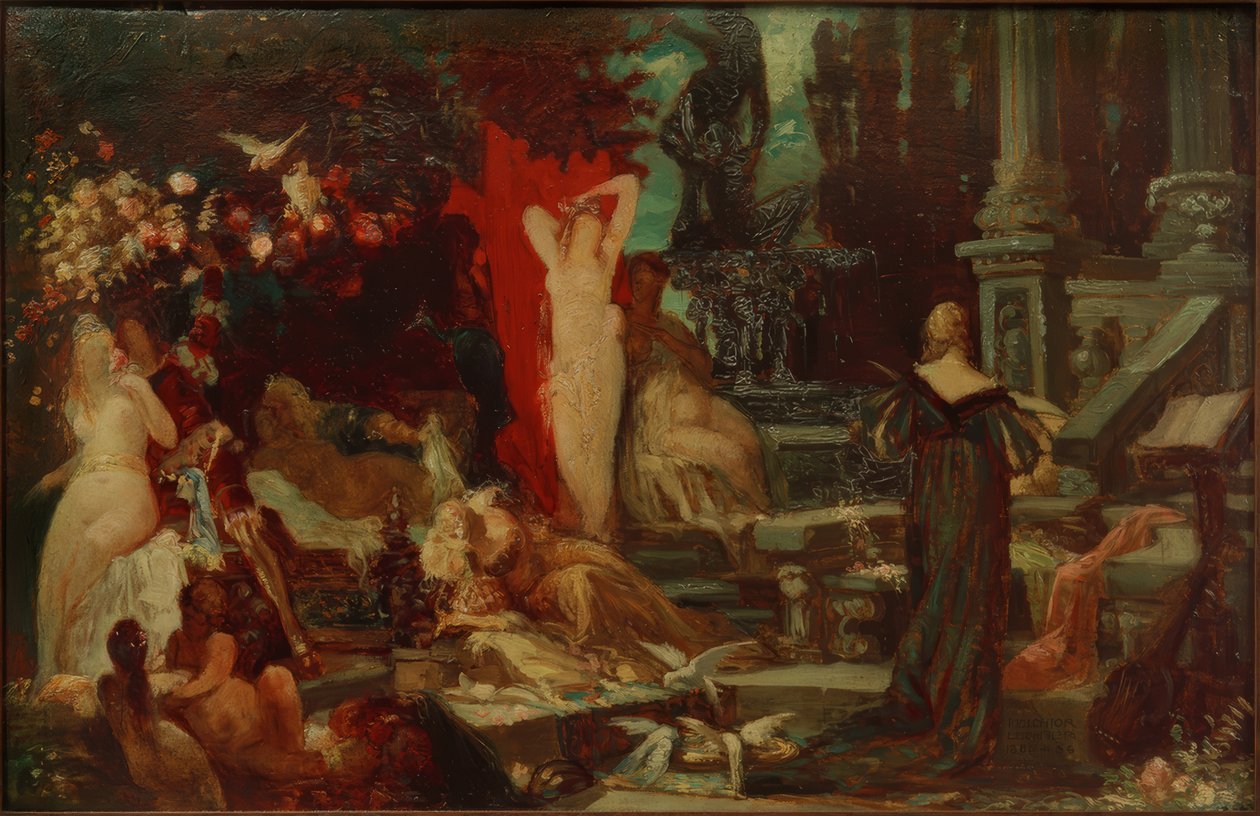 Zahrada lásky od Melchior Lechter