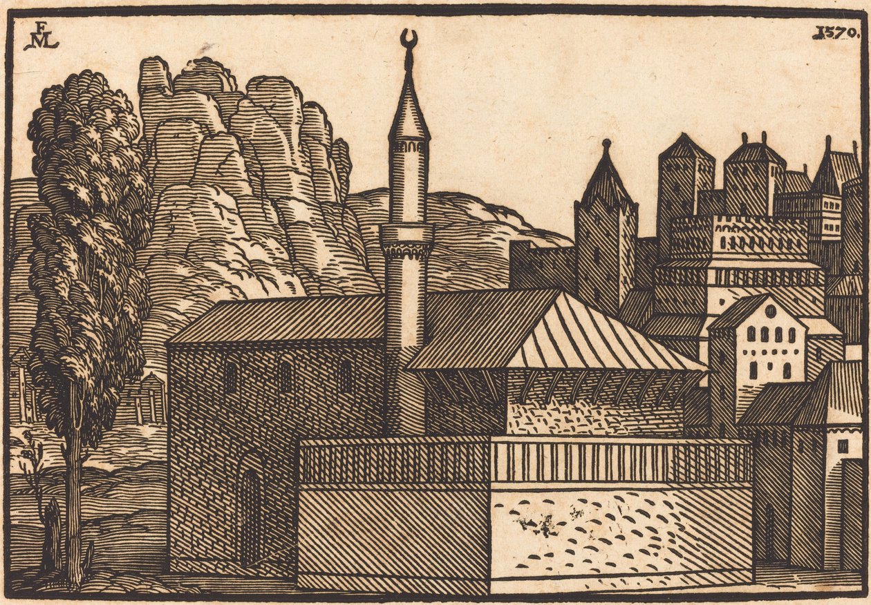 Turecké město od Melchior Lorch