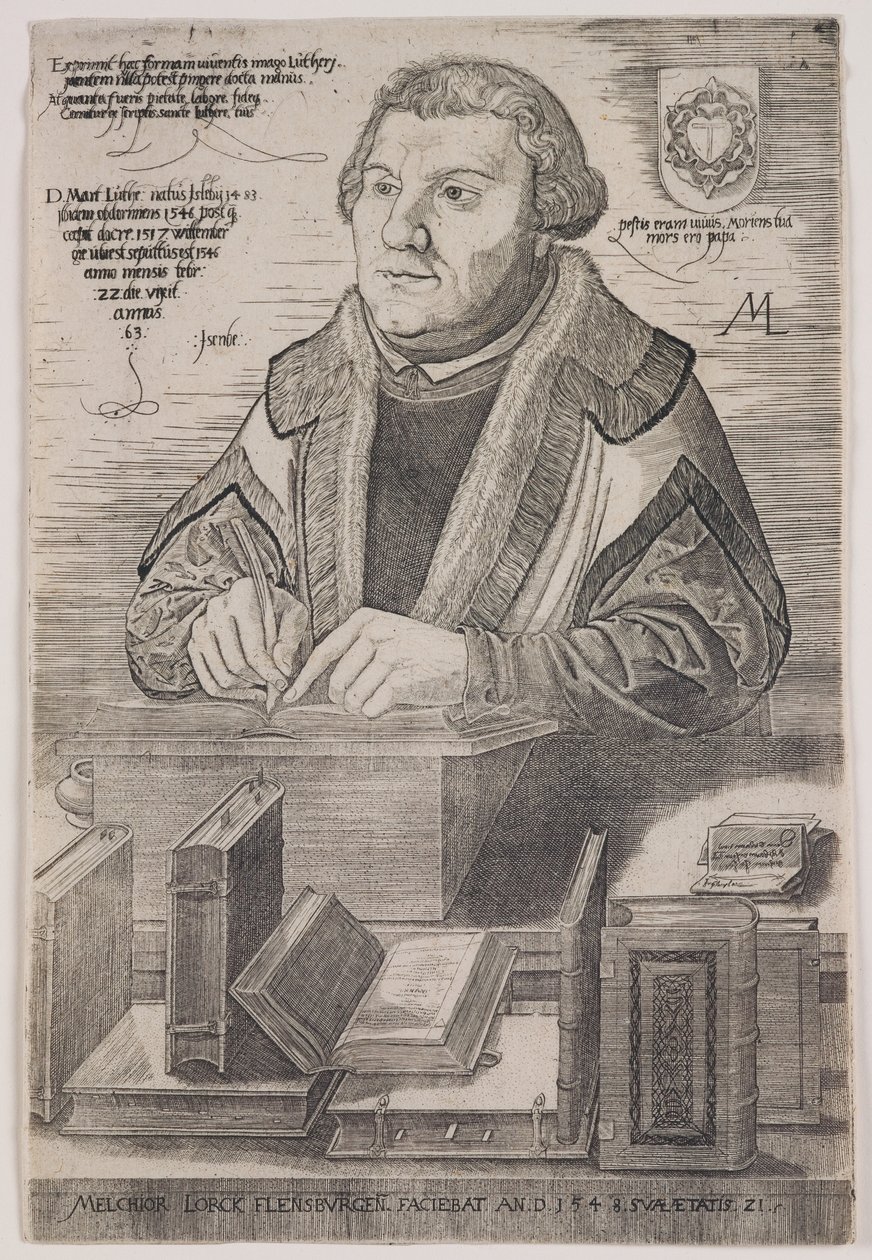 Martin Luther od Melchior Lorck