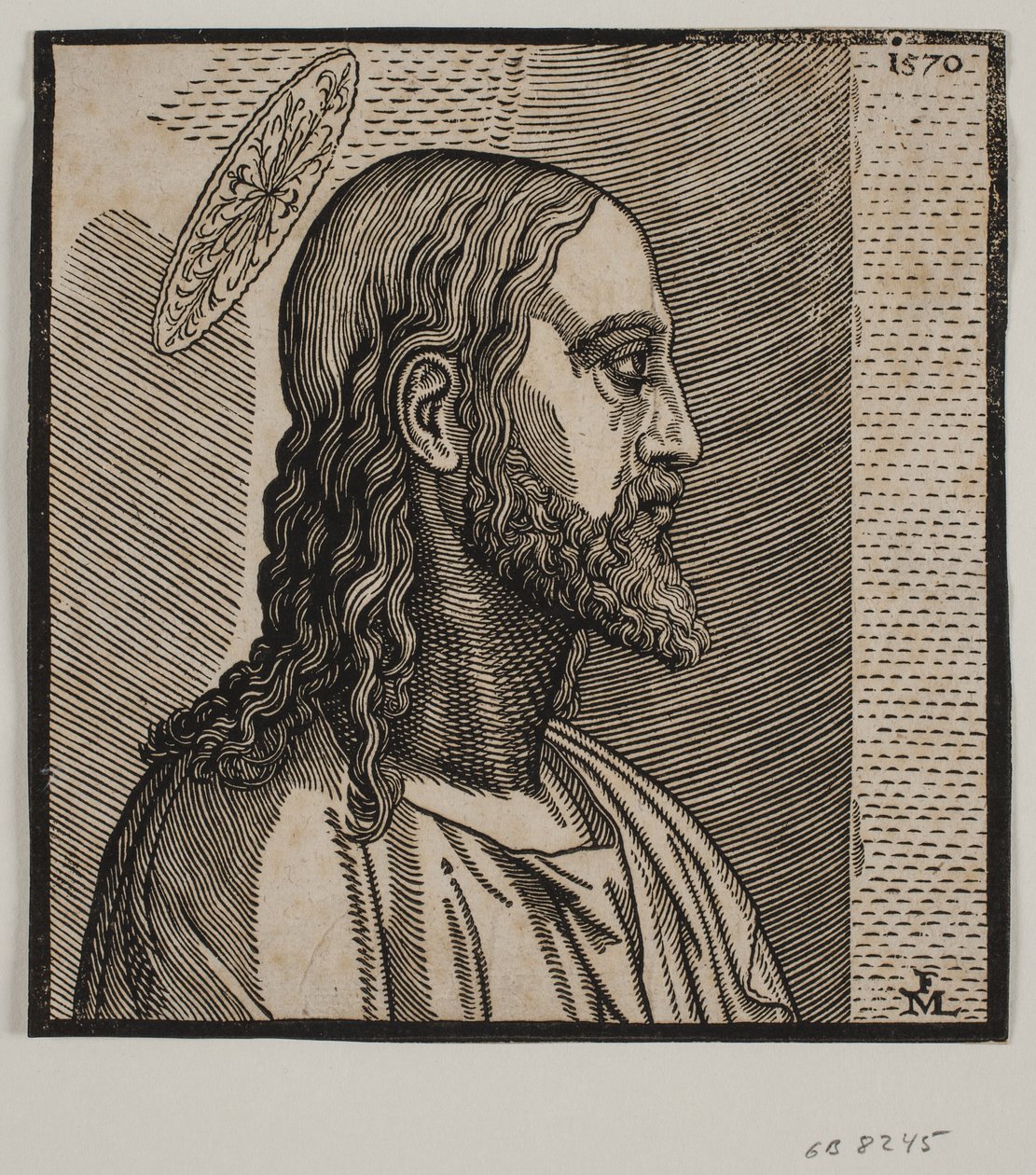 Portrét Krista od Melchior Lorck