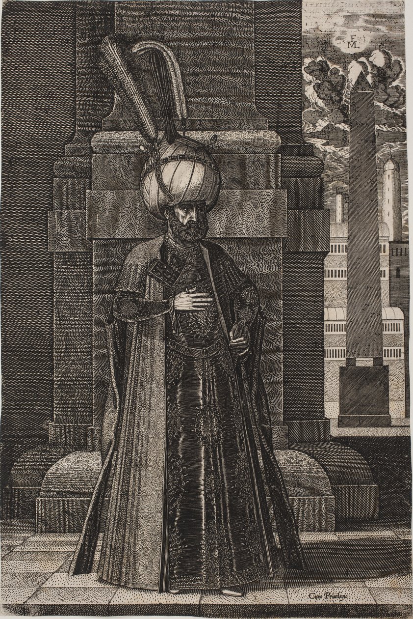 Princ Ismael, perský vyslanec od Melchior Lorck