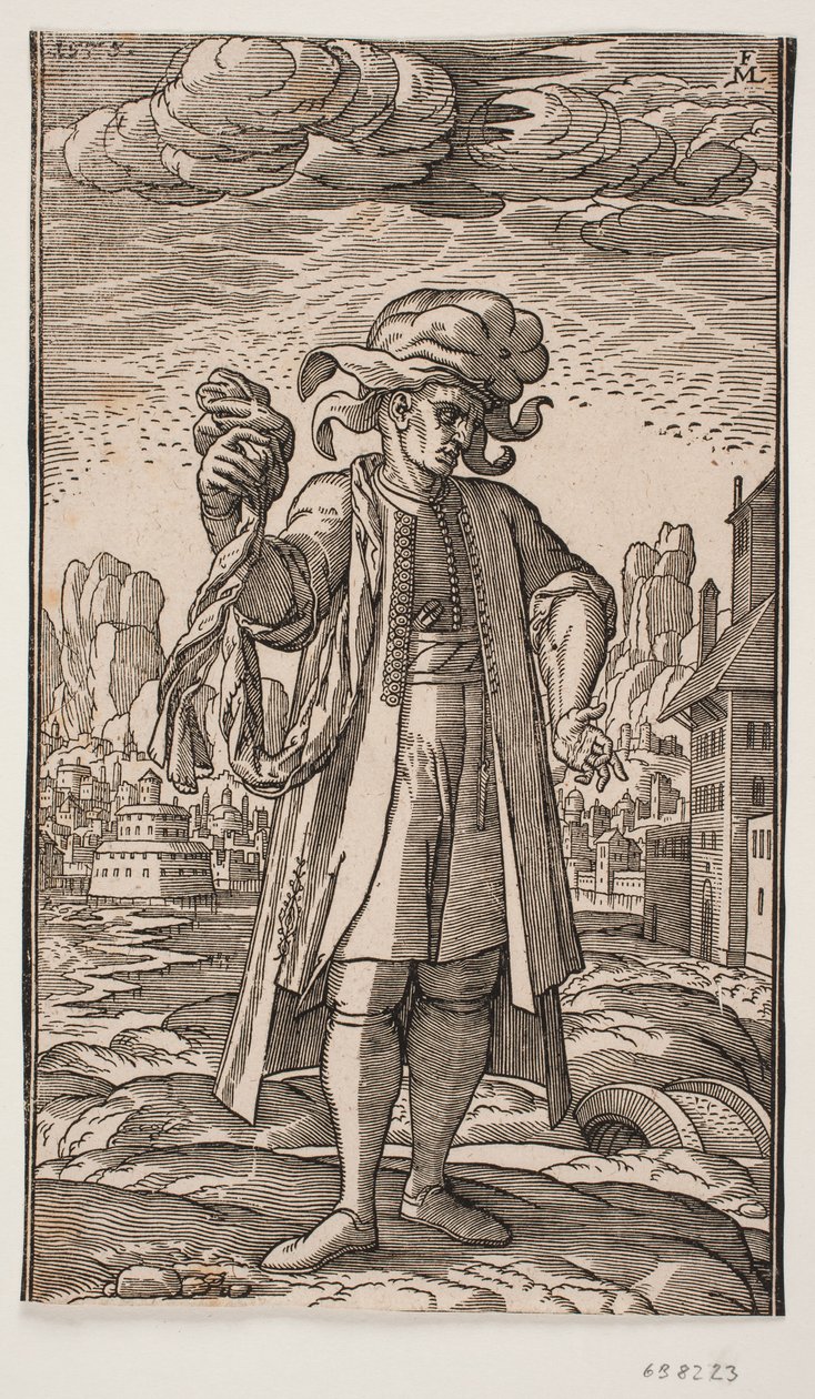 Sultánův kuchař od Melchior Lorck