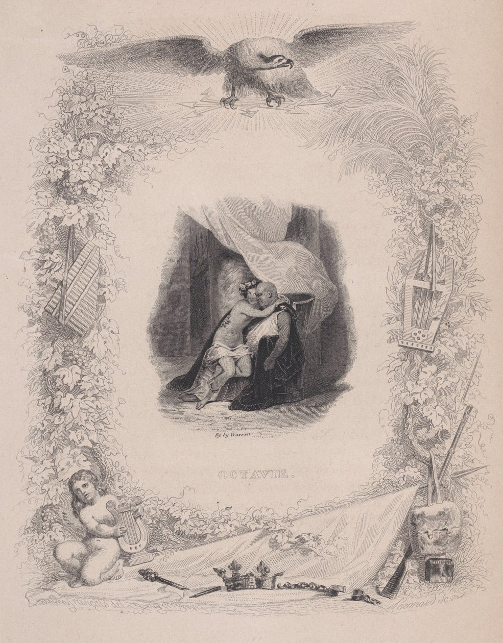 Octavie, z Bérangerových písní, 1829. od Melchior Peronard