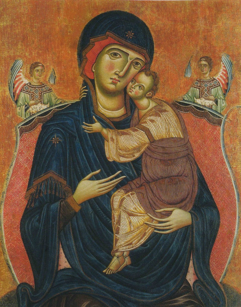 Madona s dítětem a andělé od Meliore di Jacopo