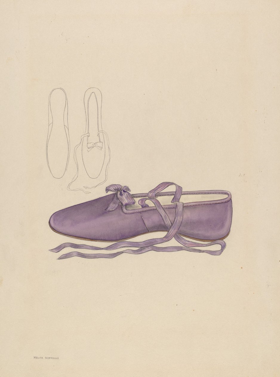 Pantofle, c. 1936. od Melita Hofmann