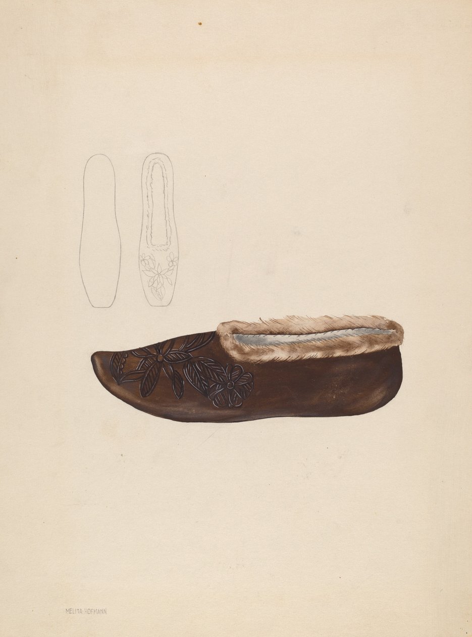 Pantofle, c. 1936. od Melita Hofmann