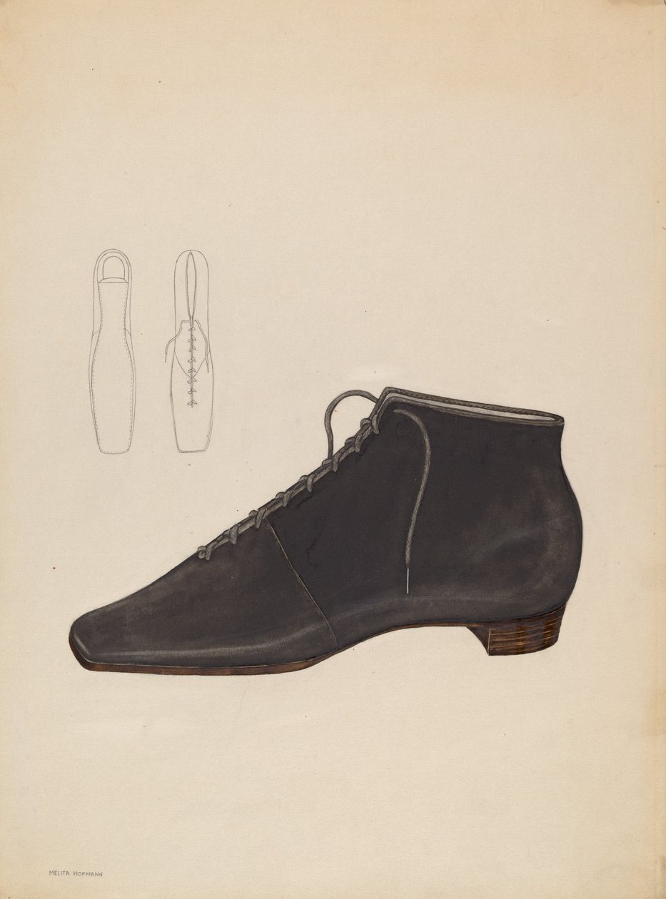 Dámská obuv, c. 1936. od Melita Hofmann