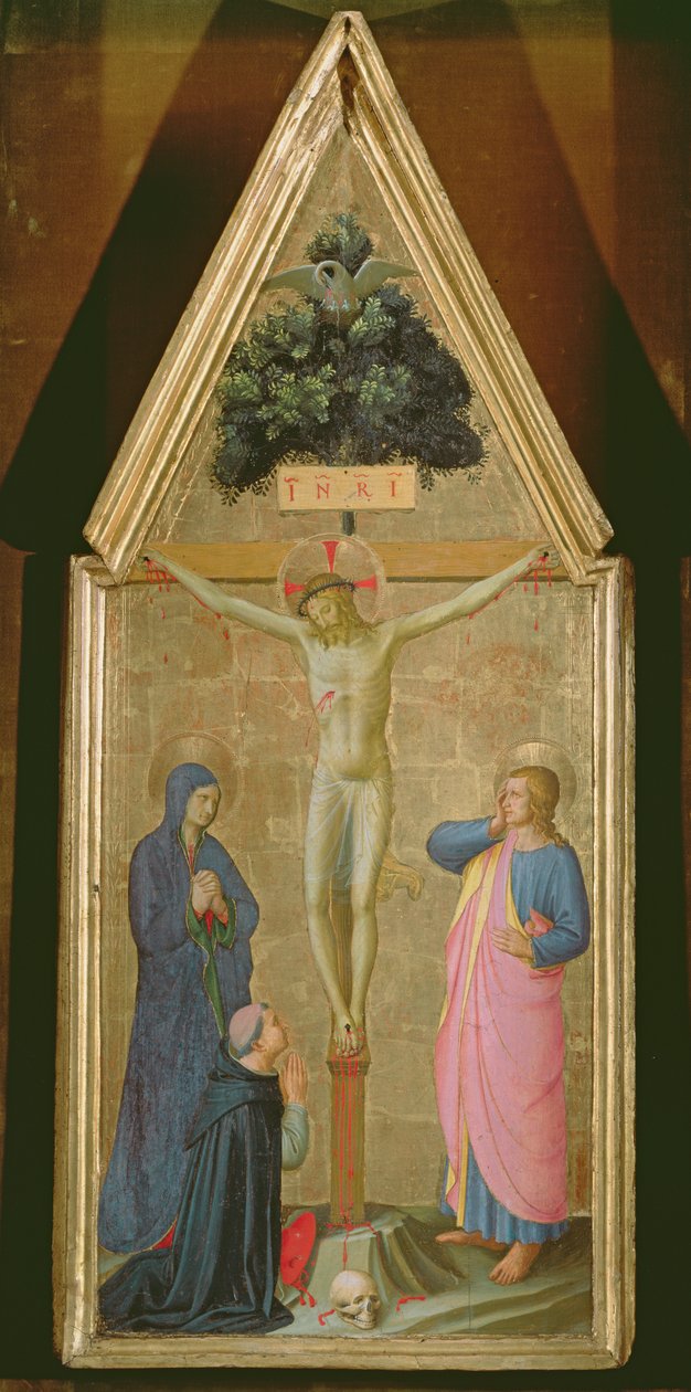 Ukřižování (tempera na panelu) od Melozzo da Forli
