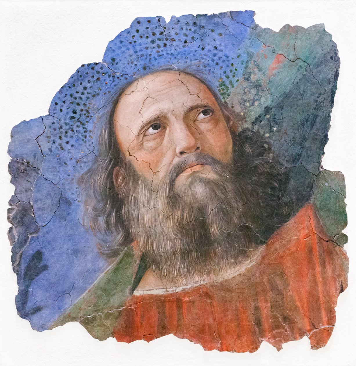 Apostolin pää, noin 1480 (fresko) od Melozzo da Forli