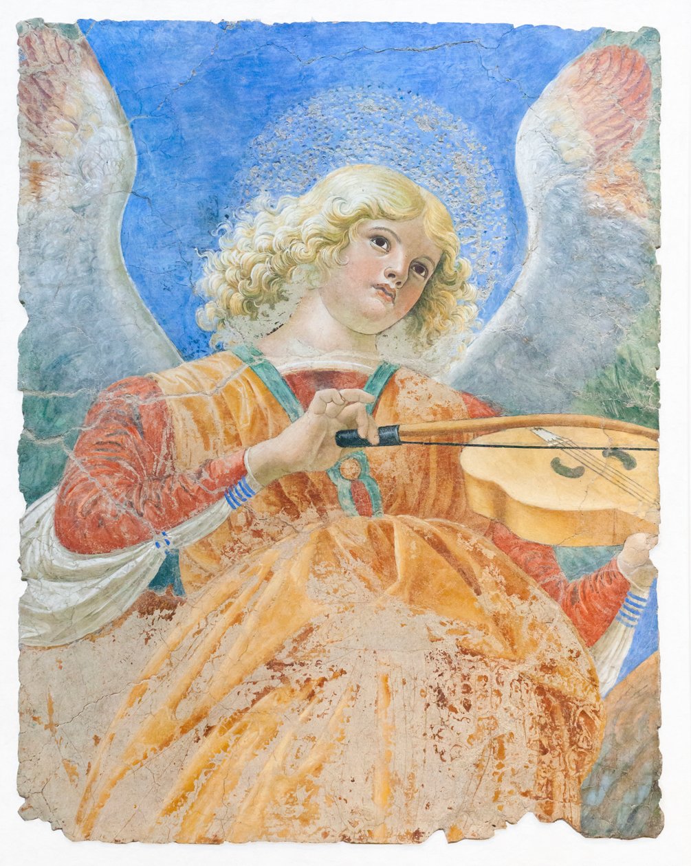 Hudební andělé, kolem roku 1480 (freska) od Melozzo da Forli