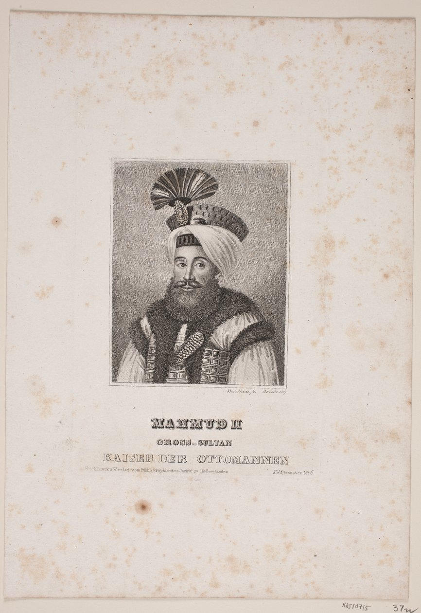 Dánština:  Mahmud II od Meno Haas