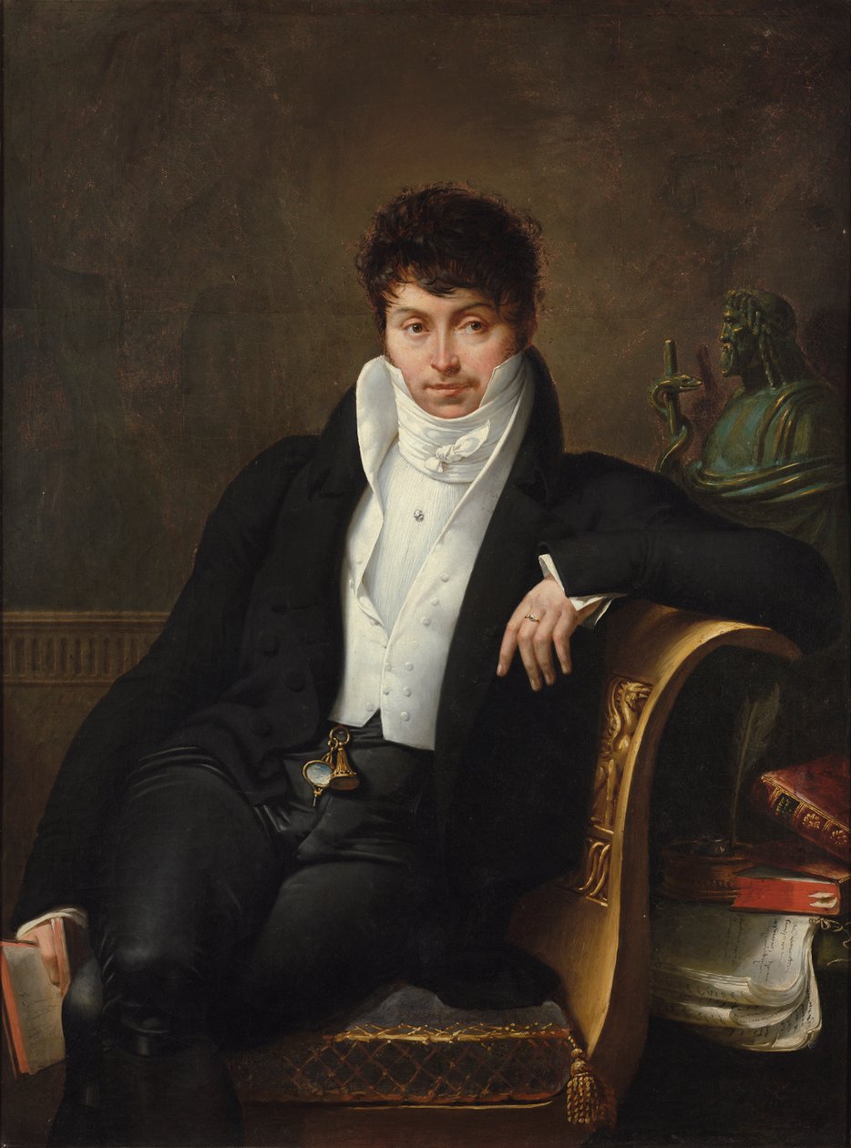 Portrét Pierra-Jean-George Cabanise (1757-1808) od Merry Joseph Blondel