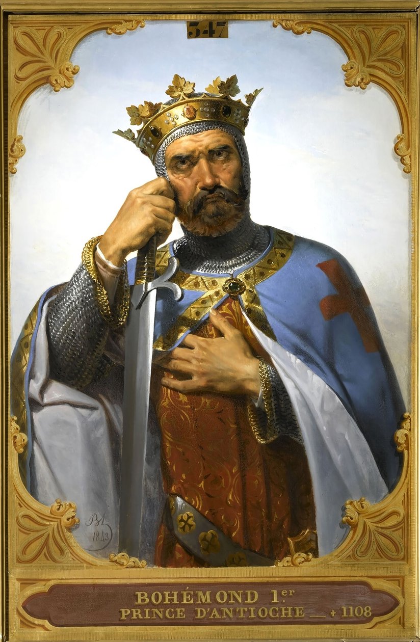 Bohemund I. Antiochijský, 1843. od Merry Joseph Blondel