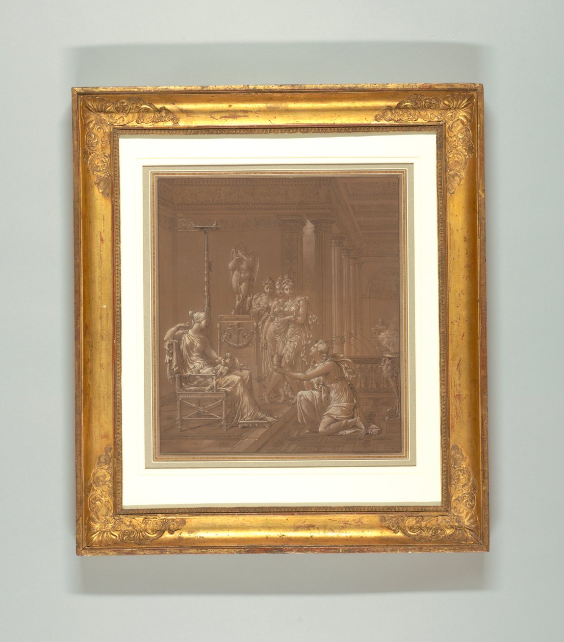 Kresba, návrh tapety od Merry Joseph Blondel