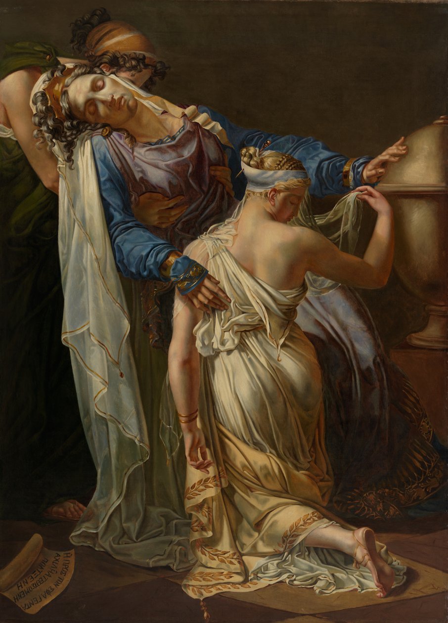 Hecuba a Polyxena, po roce 1814 (olej na plátně) od Merry Joseph Blondel